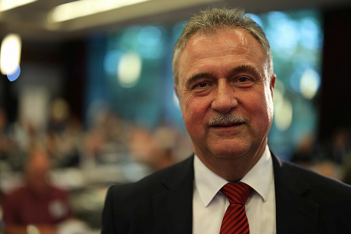 GDL-Bundesvorsitzender Claus Weselsky --- Foto:  Hagen Wiel