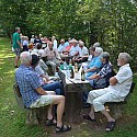 Sommerfest der Pensionäre am 07.08.2017 auf der Burgrainhütte in Weiterode / Foto: Patrick Rehn