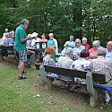 Sommerfest der Pensionäre am 07.08.2017 auf der Burgrainhütte in Weiterode / Foto: Patrick Rehn