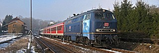 218 473 mit Kleberexpress in Doeggingen