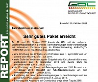 GDL-Aushänge - Interessant für das gesamte Zugpersonal --- Bild:  GDL